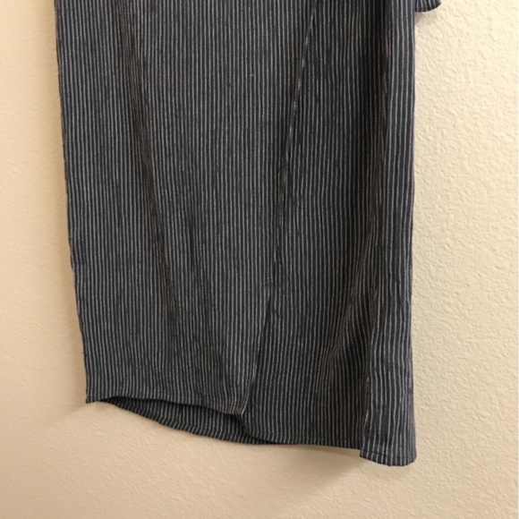 Roxy Ferry Escape Wrap Skirt In Navy/White Stripe - Picture 7 of 16